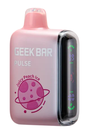 GEEK VAPE JUICY PEACH ICE GEEK BAR PULSE