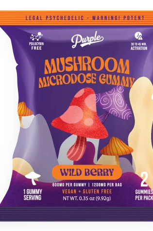 Purple Mushrooms gummies