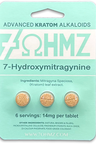 7-Hydroxymitragynine tablets (7-OHMZ)