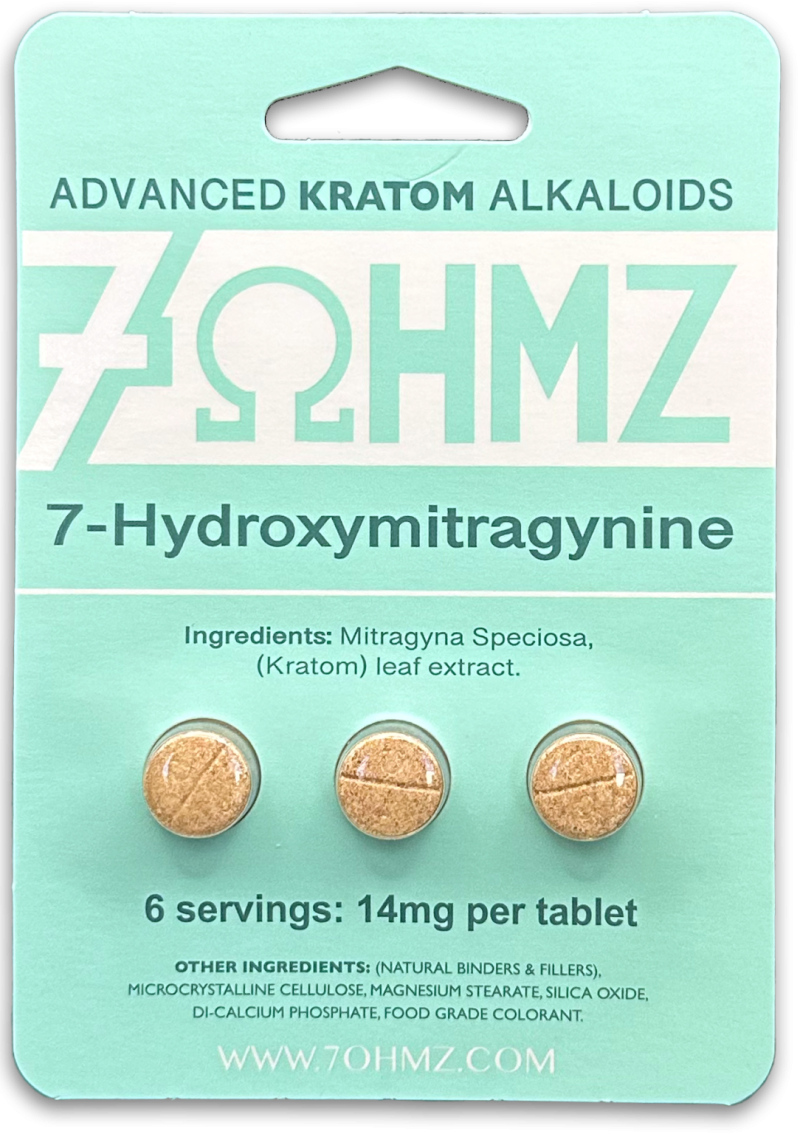 7-Hydroxymitragynine tablets (7-OHMZ)